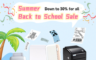 Back-to-School Sale: Save Over 30% on Thermal Printers for Effortless Labeling