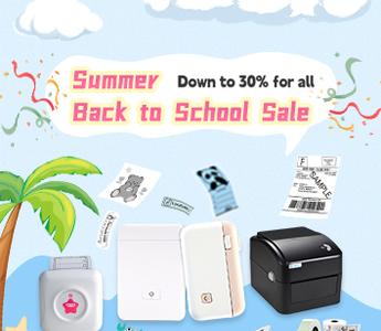 Back-to-School Sale: Save Over 30% on Thermal Printers for Effortless Labeling