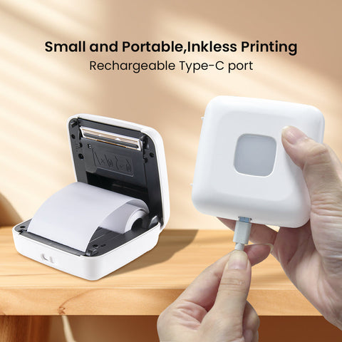 Born4ship Mini Portable Thermal Label Printer TP6