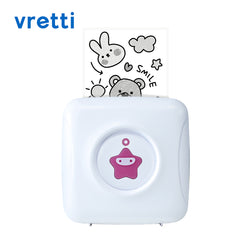 Vretti Wireless Thermal Printer TP2---Have Fun for Kids & Adults