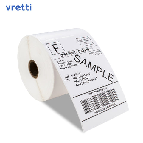 4x6 Direct Thermal Roll Labels (500 Labels Per Roll)