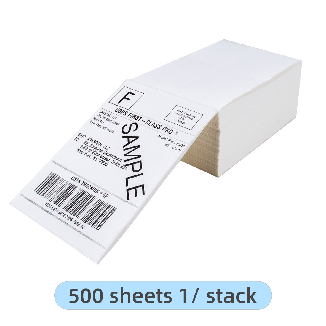 4x6 Direct Thermal Stack Labels (500 Labels Per Pack) – VRETTI OFFICIAL ...
